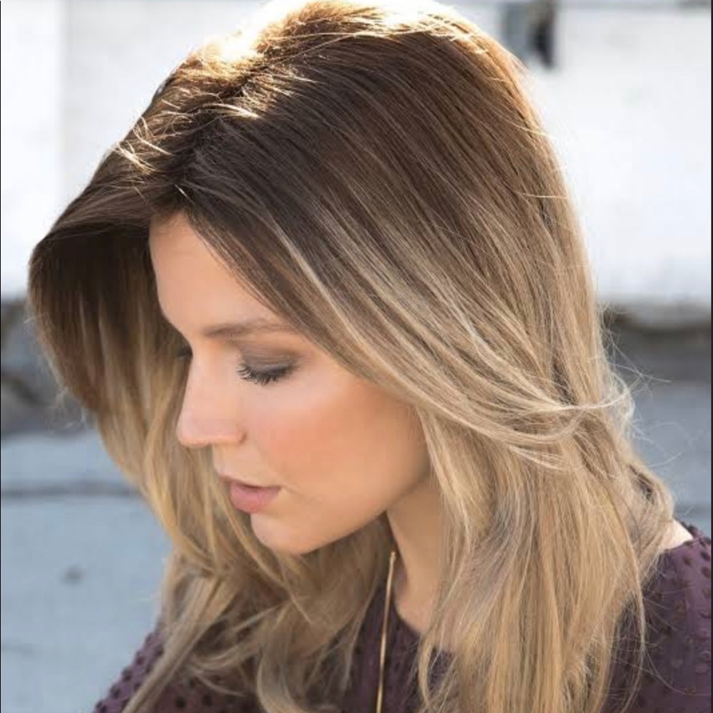 New Rene of Paris wig in style Laine, color Marble Brown